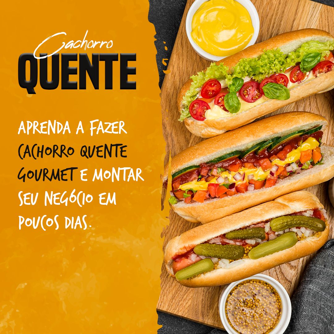 Curso de Cachorro quente artesanal
